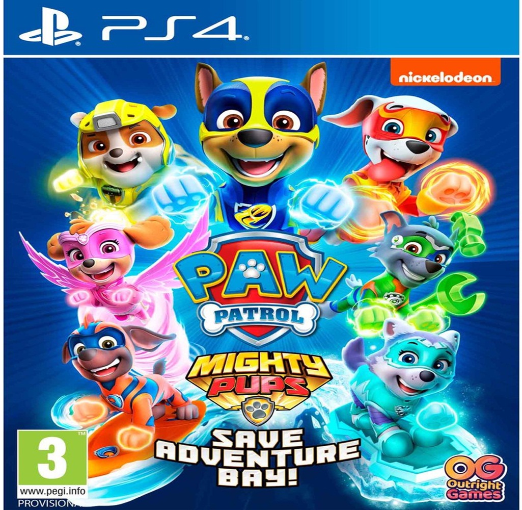 PAW Patrol: Mighty Pups Save Adventure Bay PS4