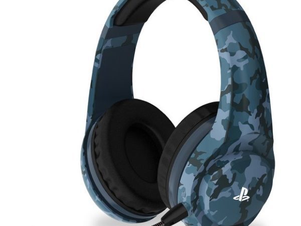 4GAMERS PS4 STEREO GAMING HEADSET CAMO EDITION - MIDNIGHT