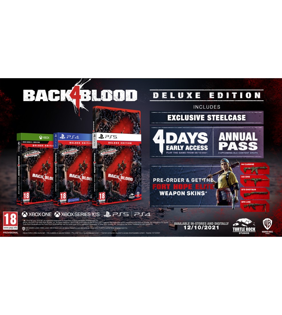 Back 4 Blood Deluxe Edition Ps4